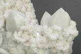 Milky, Candle Quartz Crystal Cluster - Inner Mongolia #226277-2